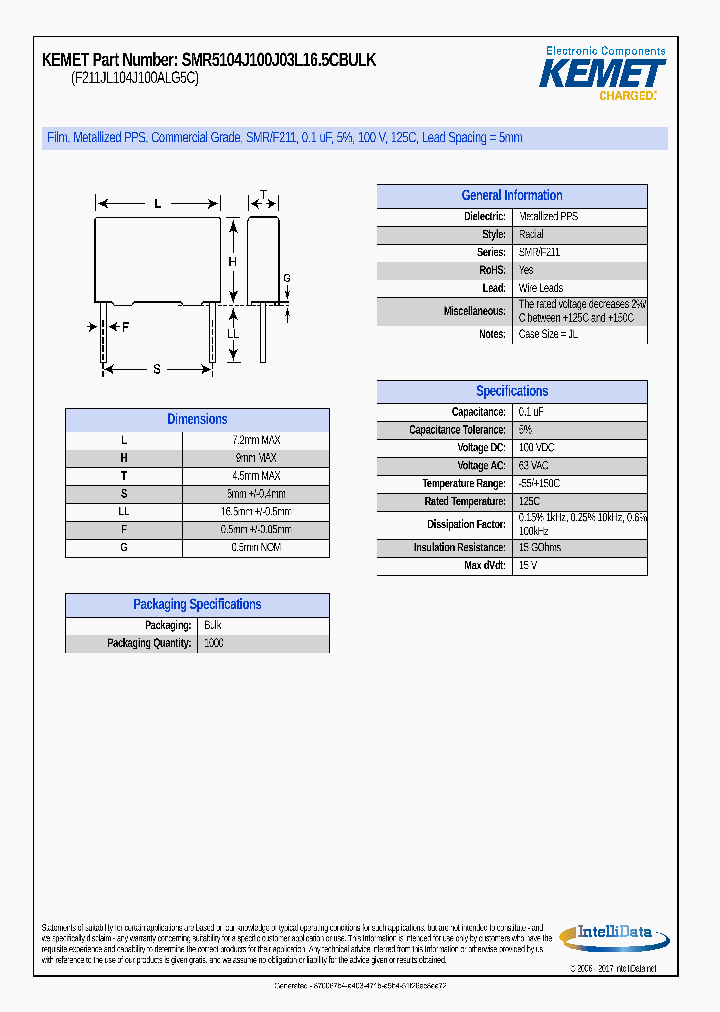 SMR5104J100J03L165CBULK_8915861.PDF Datasheet