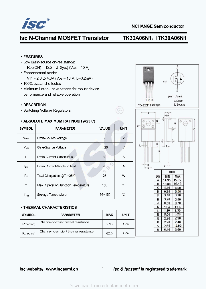 TK30A06N1_8931003.PDF Datasheet