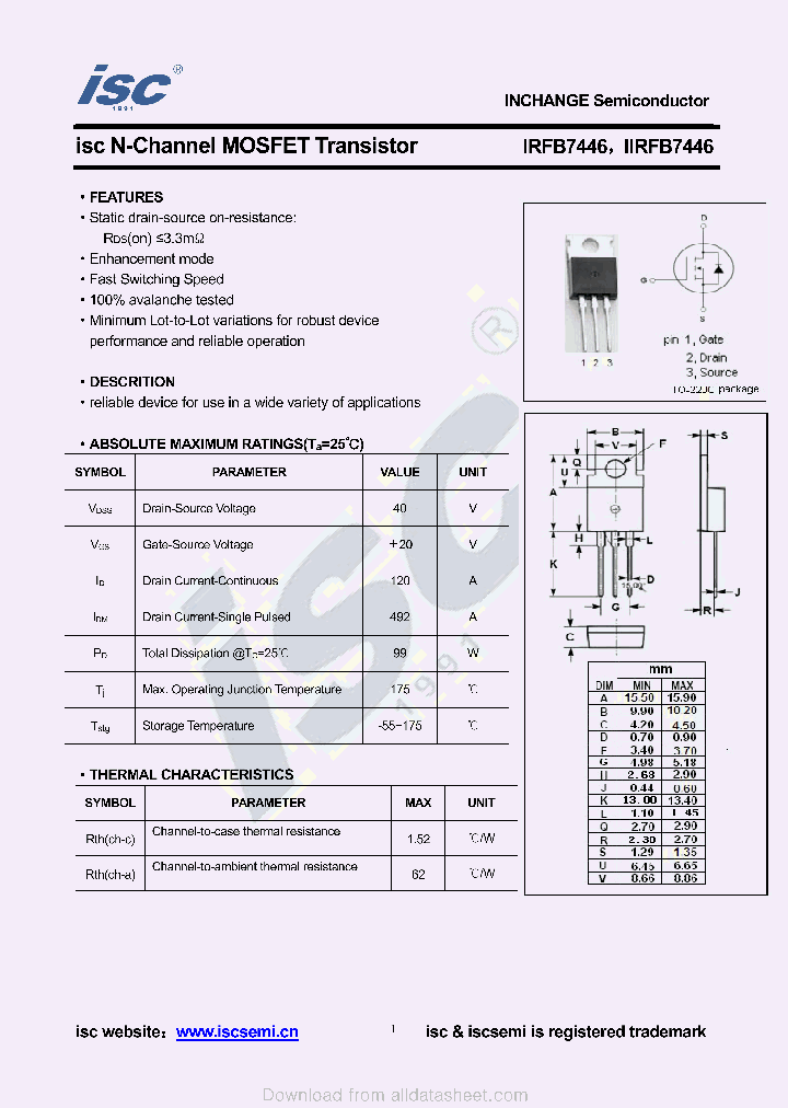 IIRFB7446_8941204.PDF Datasheet