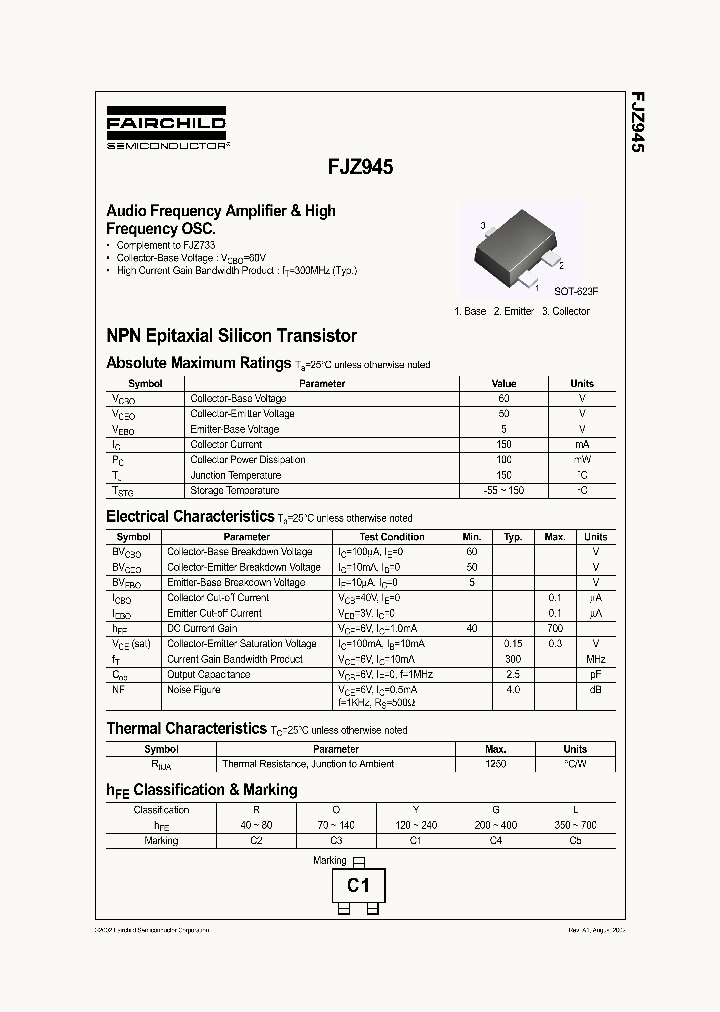 FJZ945_8947277.PDF Datasheet