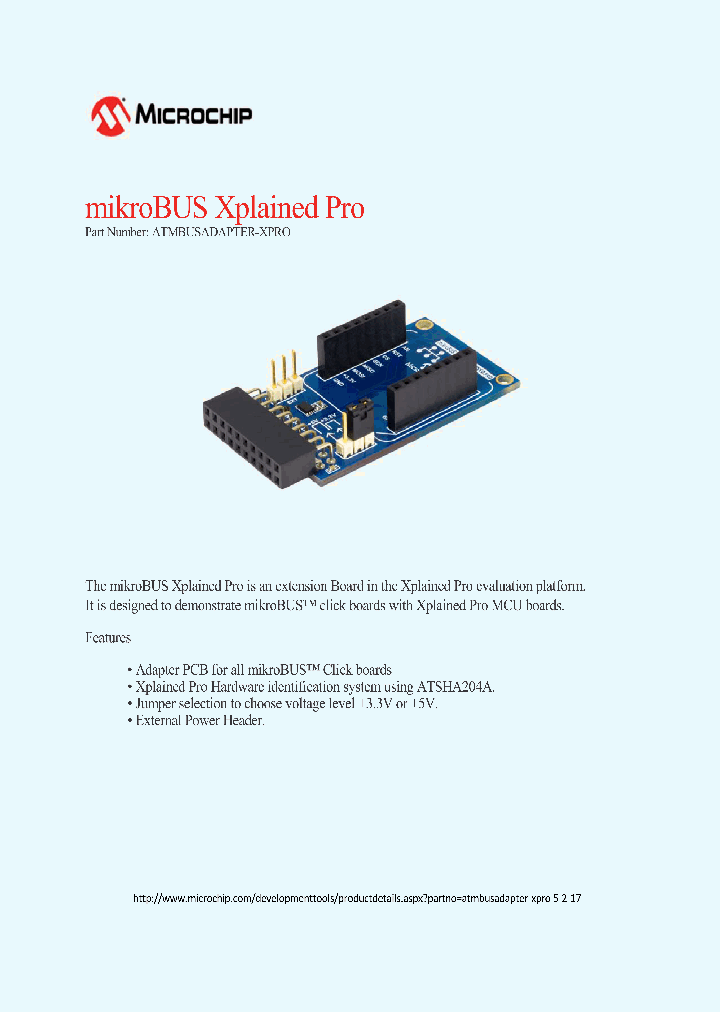 ATMBUSADAPTER-XPRO_8947391.PDF Datasheet