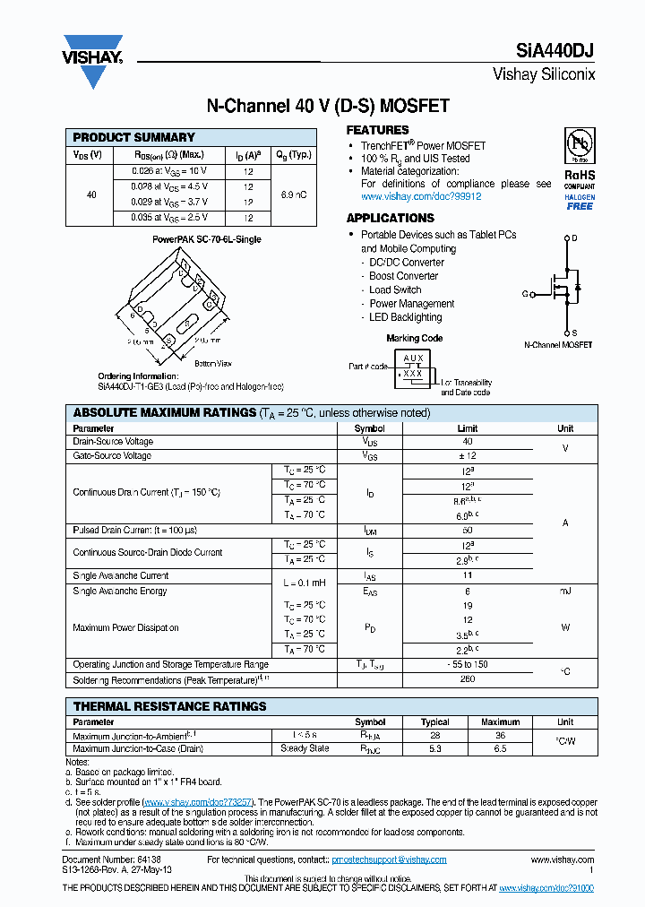 SIA440DJ_8956088.PDF Datasheet