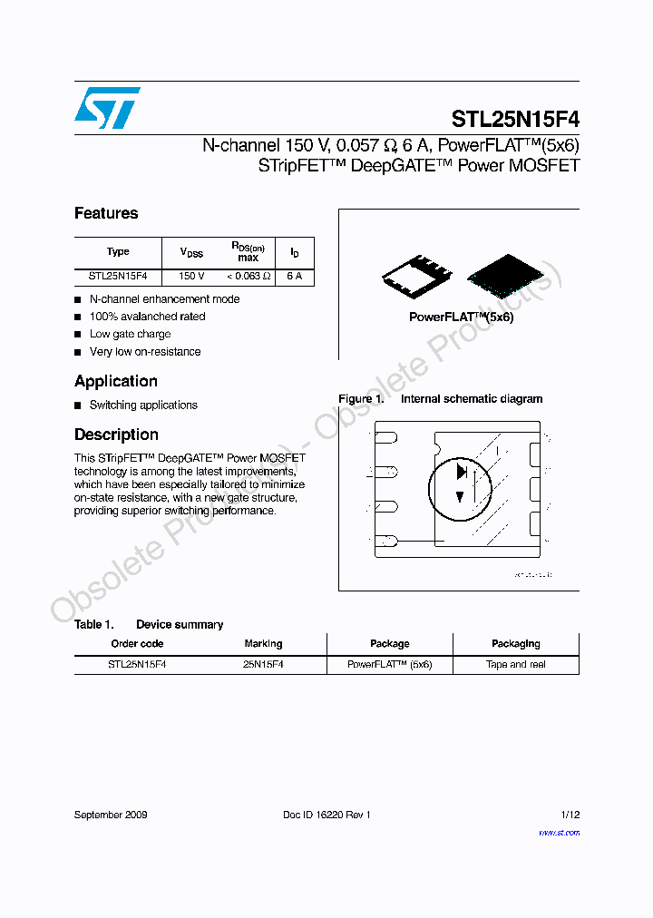 STL25N15F4_8956973.PDF Datasheet