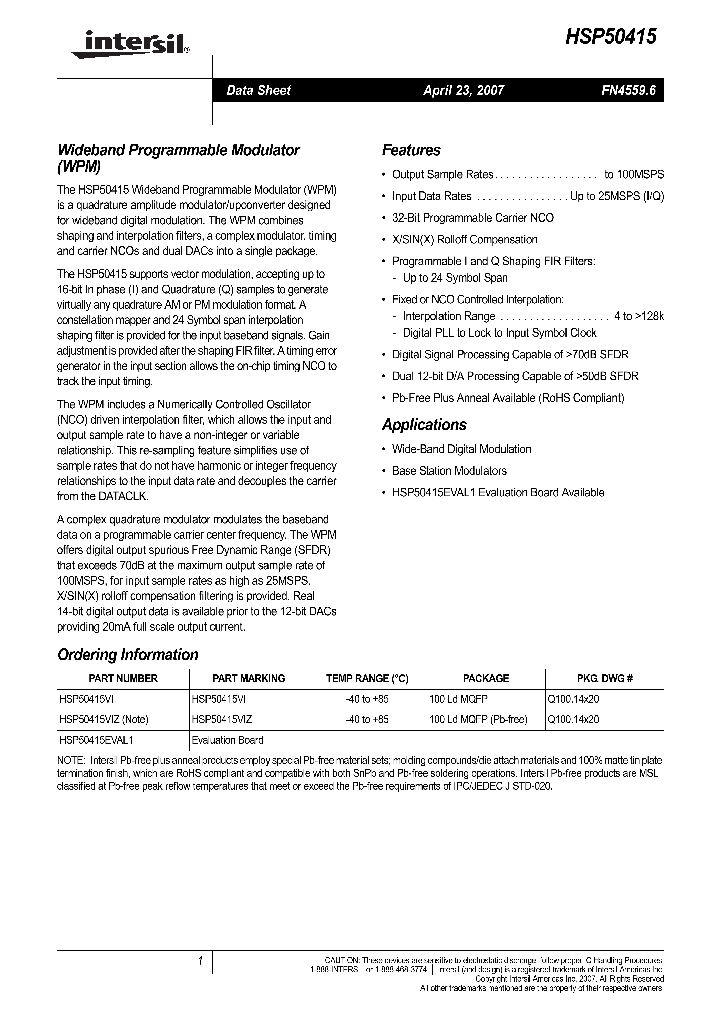 HSP50415-07_8962878.PDF Datasheet