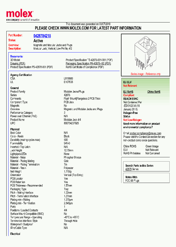 0428784218-18_8975490.PDF Datasheet