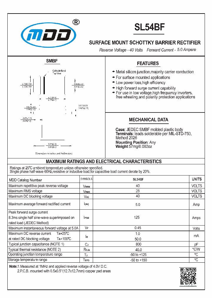 SL54BF_8980572.PDF Datasheet