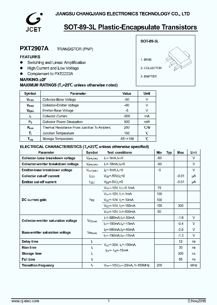 PXT2907A_8981733.PDF Datasheet