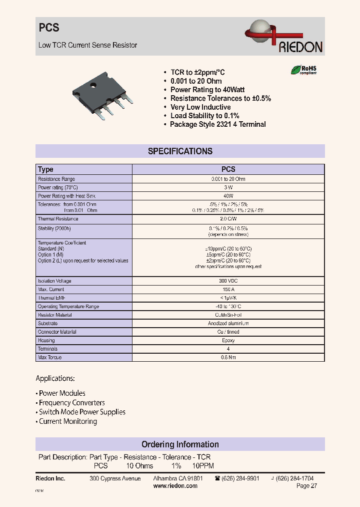 PCS-0R001D1_8985428.PDF Datasheet