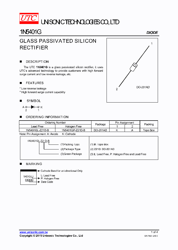 1N5401GP-Z21D-B_8991957.PDF Datasheet