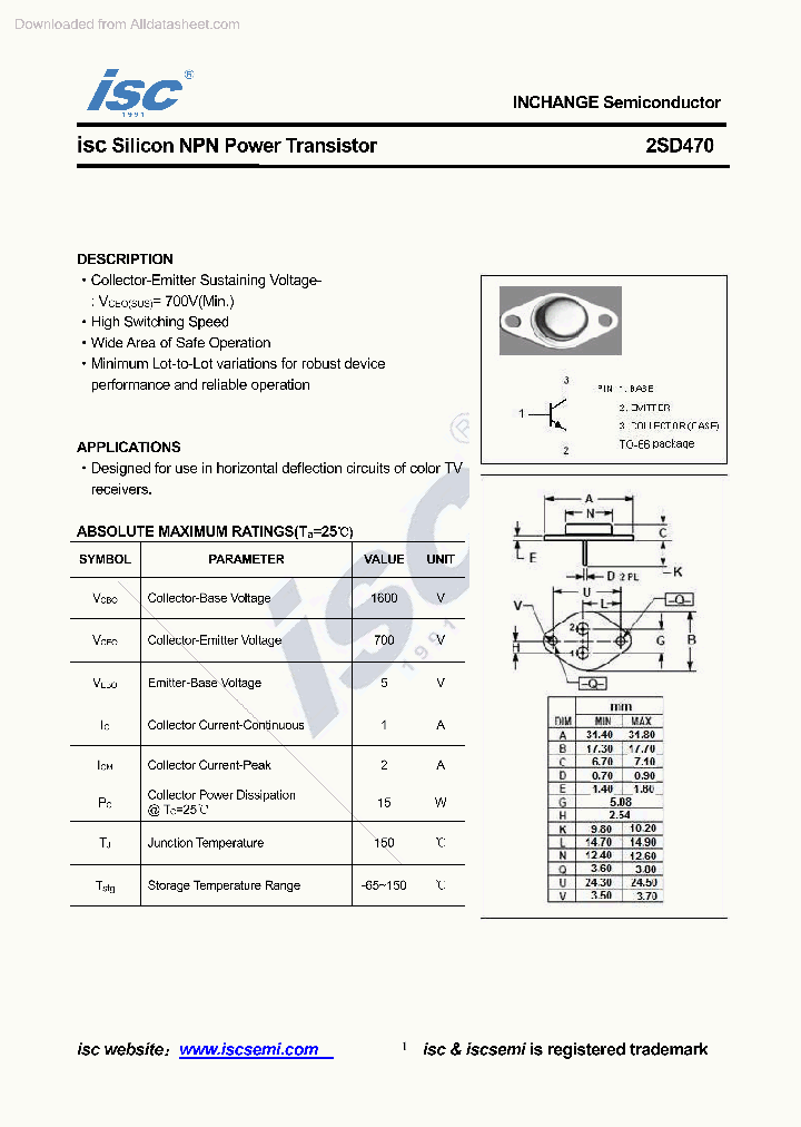 2SD470_8992601.PDF Datasheet