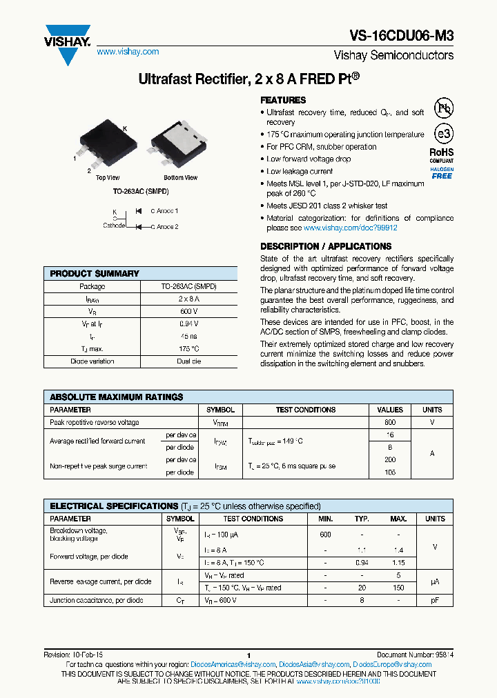 VS-16CDU06-M3_9002521.PDF Datasheet