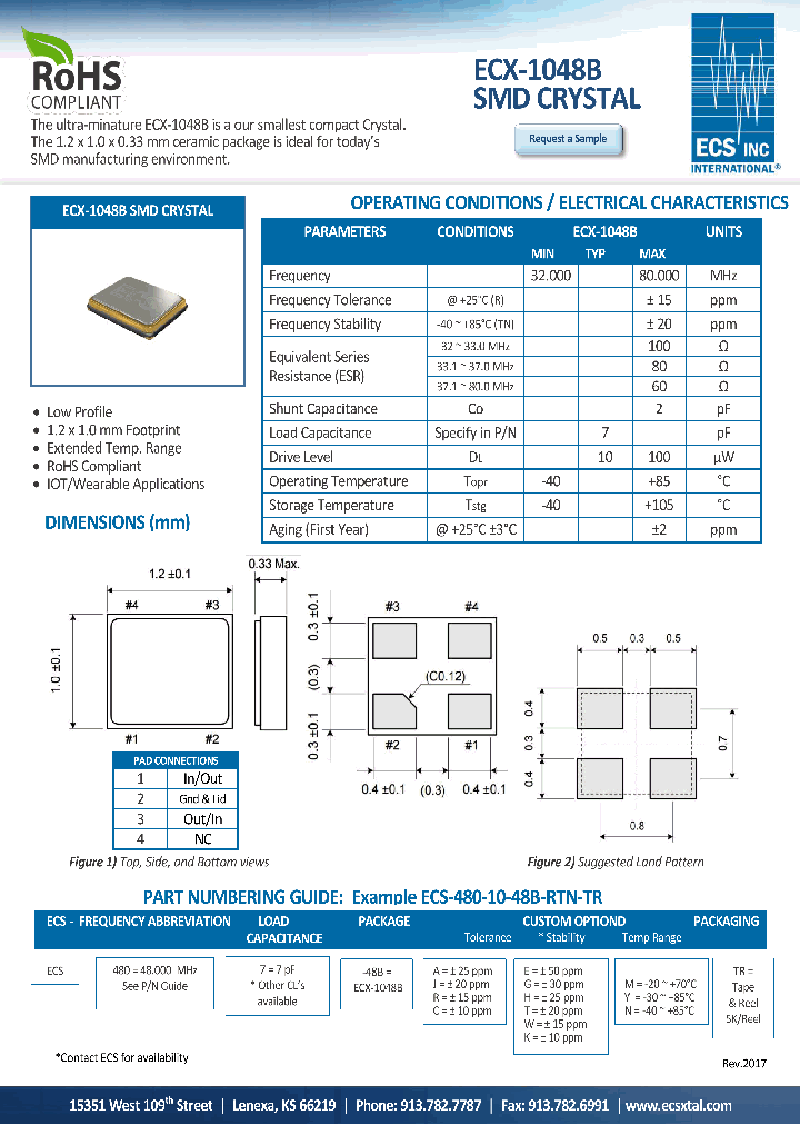 ECS-480-7-48B-AHY-TR_9003875.PDF Datasheet