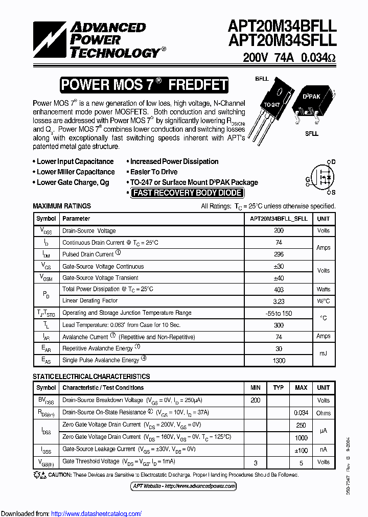 APT20M34SFLLG_9011340.PDF Datasheet