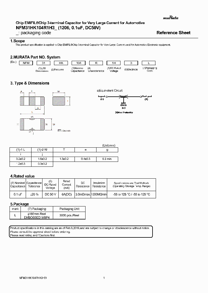 NFM31HK104R1H3_9011538.PDF Datasheet