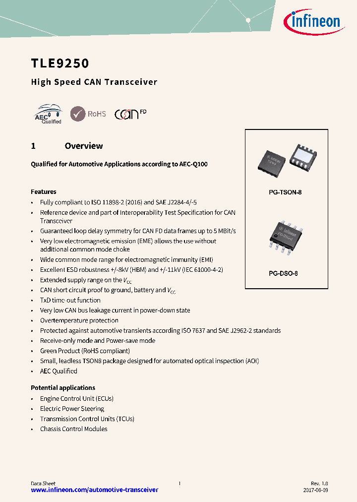 TLE9250SJ_9014618.PDF Datasheet