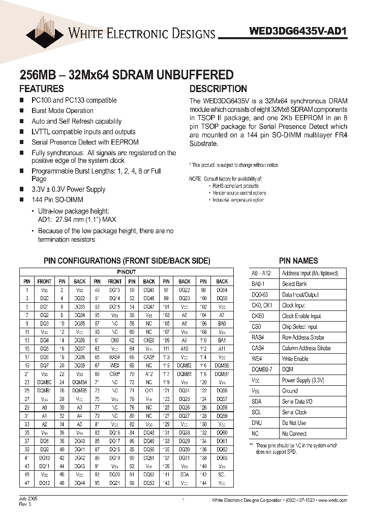 WED3DG6435V10AD1_9028314.PDF Datasheet