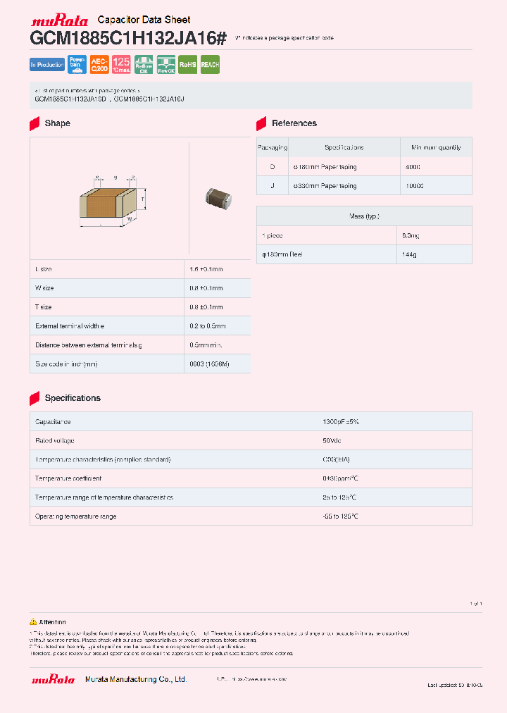 GCM1885C1H132JA16_9031288.PDF Datasheet