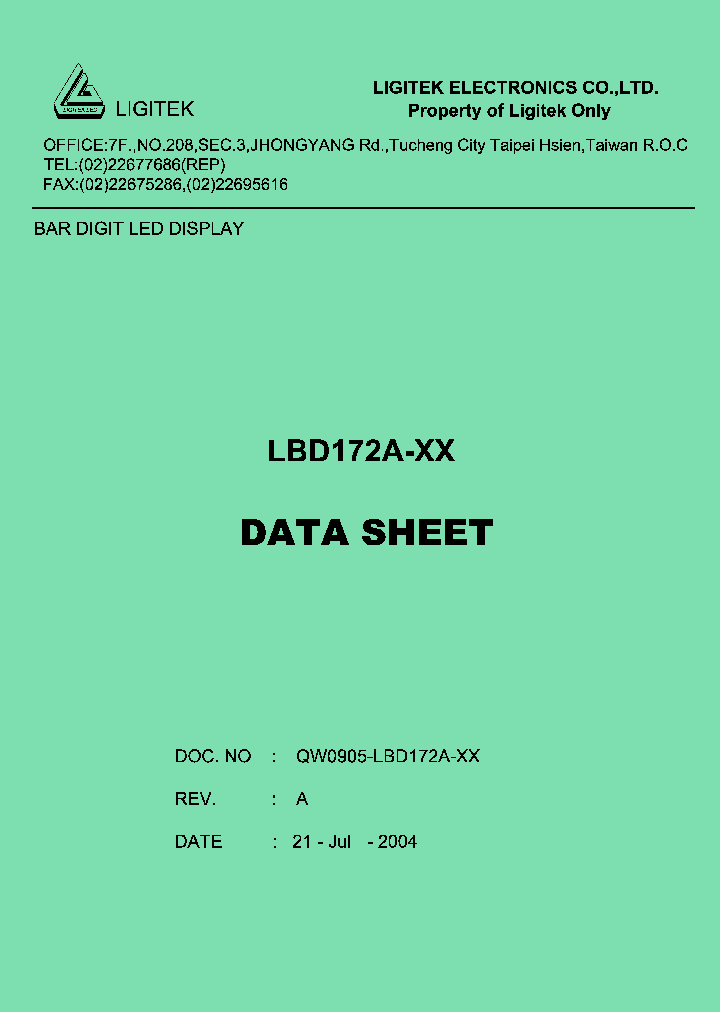 LBD172A-XX_9037043.PDF Datasheet