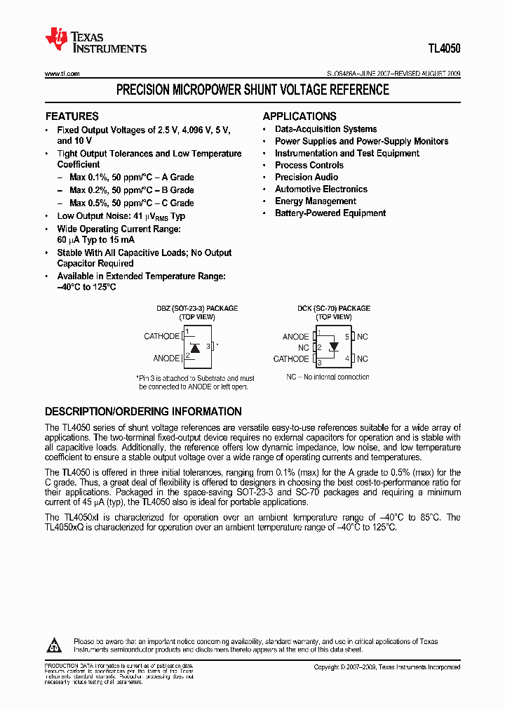 TL4050_9039330.PDF Datasheet