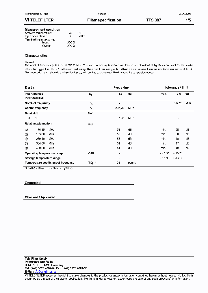 TFS307_9046908.PDF Datasheet