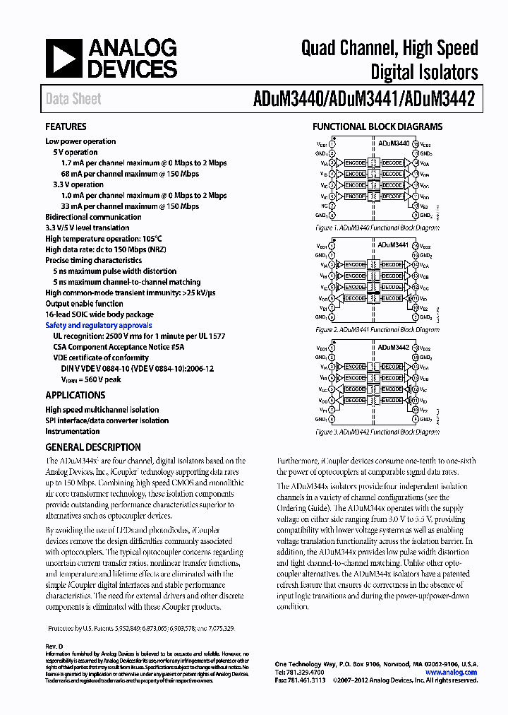 ADUM3440_9087748.PDF Datasheet