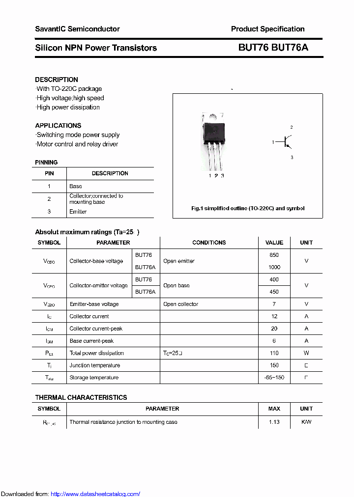 BUT76A_9093232.PDF Datasheet